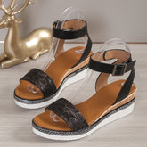 Sandales espadrilles à brides basiques